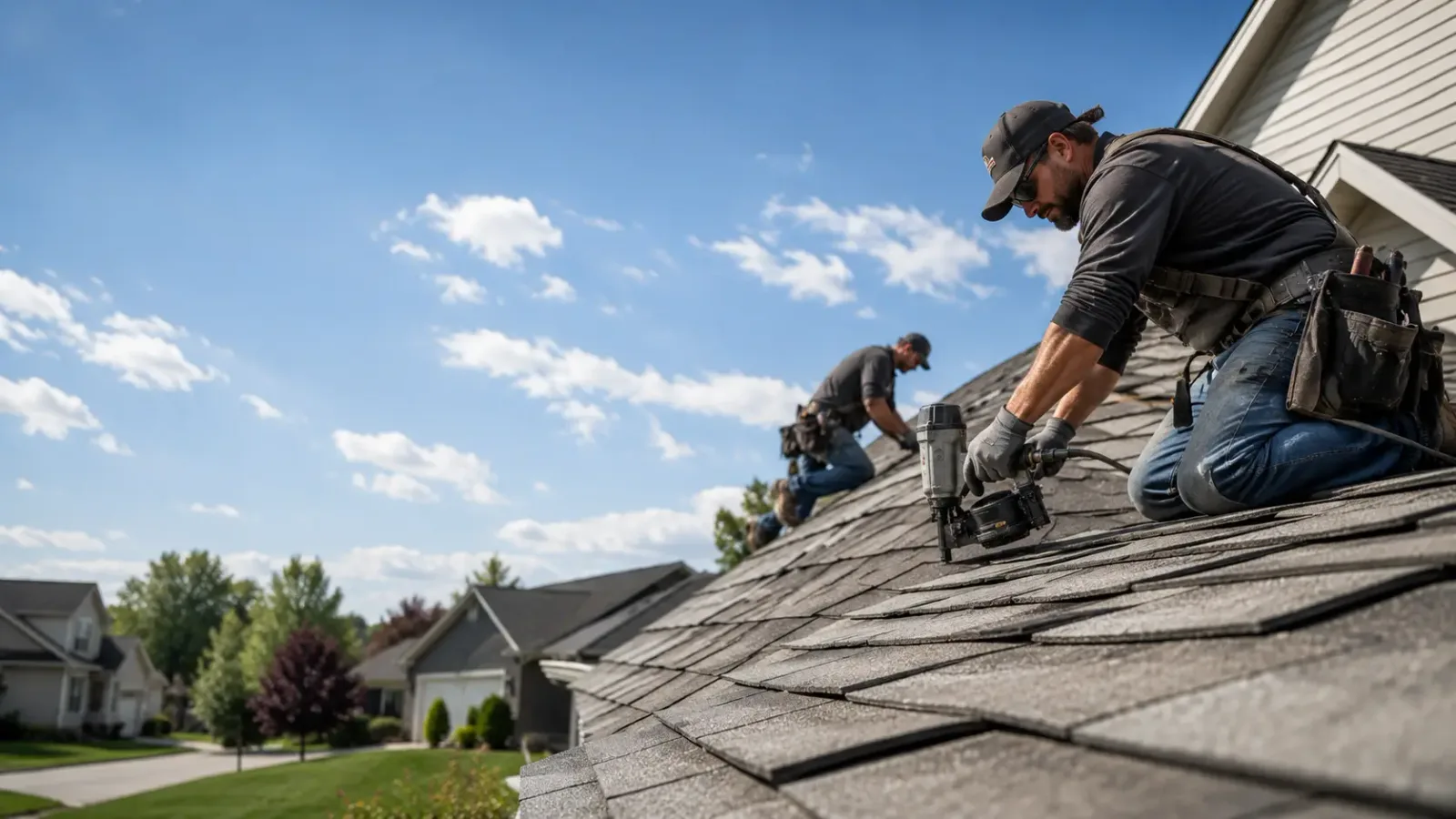 Storm Damage Roof Repair in Cropsey, IL near me